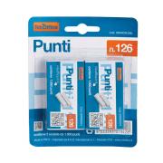 2 BLISTER DA 1000 PUNTI NIKOFFICE PER CUCITRICE 24/6