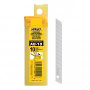 ASTUCCIO DA 10 LAME DI RICAMBIO SEGMENTATE PER CUTTER 9mm  OLFA