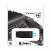 PEN DRIVE KINGSTON USB 64GB 3.2 DATATRAVELER EXODIA