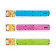 RIGHELLO GOMMATO FLESSIBILE NIKOFFICE 20cm