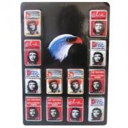 ACCENDINO TIPO ZIPPO CHE GUEVARA  (12PZ)
