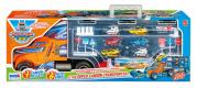 SUPER CAMION TRANSPORTER + 6 VEICOLI DIE CAST - 11185