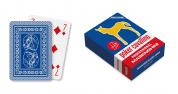 CARTE MASENGHINI POKER CAVALLINO BLU PROFESSIONAL 100% PLASTICA